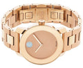 Movado Bold Rose Gold Dial Rose Gold Steel Strap Watch For Women - 3600335