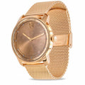  Shop Authentic Movado Bold Diamonds Gold Dial Gold Mesh Bracelet Watch For Men - 3600460 - Luxxuri