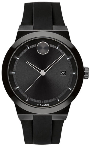  Shop Authentic Movado Bold Fusion Black Dial Black Rubber Strap Watch for Men - 3600621 - Luxxuri