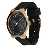  Shop Authentic Movado Bold Fusion Black Dial Black Silicone Strap Watch for Men - 3600622 - Luxxuri