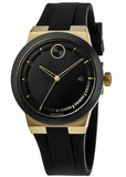  Shop Authentic Movado Bold Black Dial Black Rubber Strap Watch for Men - 3600623 - Luxxuri