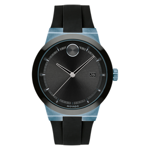  Shop Authentic Movado Bold Fusion Black Dial Black Rubber Strap Watch for Men - 3600626 - Luxxuri