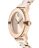  Shop Authentic Movado Bold Rose Gold Dial Two Tone Steel Strap Watch for Women - 3600639 - Luxxuri