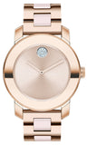  Shop Authentic Movado Bold Rose Gold Dial Two Tone Steel Strap Watch for Women - 3600639 - Luxxuri