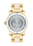  Shop Authentic Movado Bold Beige Dial Two Tone Steel Strap Watch For Women - 3600640 - Luxxuri