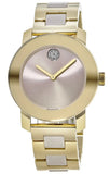  Shop Authentic Movado Bold Beige Dial Two Tone Steel Strap Watch For Women - 3600640 - Luxxuri