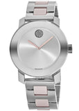  Shop Authentic Movado Bold Silver Dial Two Tone Steel Strap Watch for Women - 3600702 - Luxxuri