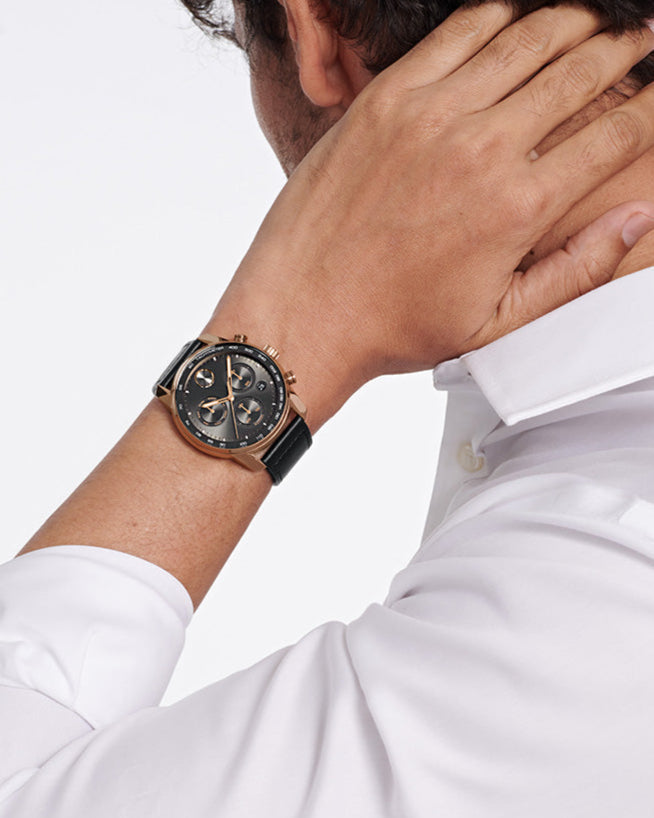  Shop Authentic Tissot Supersport Chrono Black Dial Black Leather Strap Watch for Men - T125.617.36.051.00 - Luxxuri