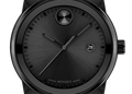 Movado Bold Verso Black Dial Black Steel Strap Watch for Men - 3600863
