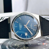  Shop Authentic Tissot PRX Powermatic 80 Blue Dial Black Rubber Strap Watch for Men - T137.407.17.041.00 - Luxxuri