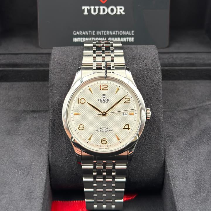  Shop Authentic Tudor 1926 Automatic Silver Dial Silver Steel Strap Watch for Men - M91650-0001 - Luxxuri