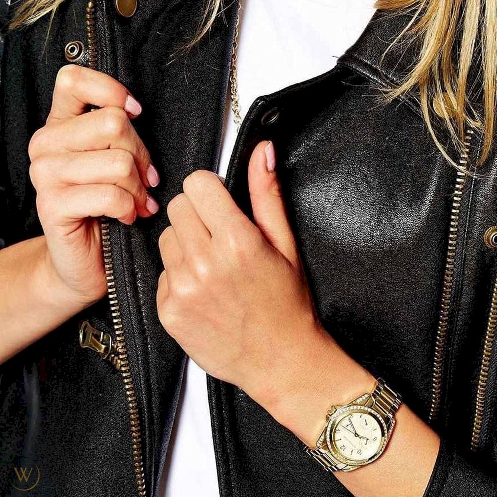  Shop Authentic Michael Kors Blair Gold Dial Gold Steel Strap Watch for Women - MK5639 - Luxxuri