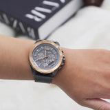  Shop Authentic Michael Kors Brecken Chronograph Grey Dial Silver Mesh Strap Watch For Men - MK8868 - Luxxuri
