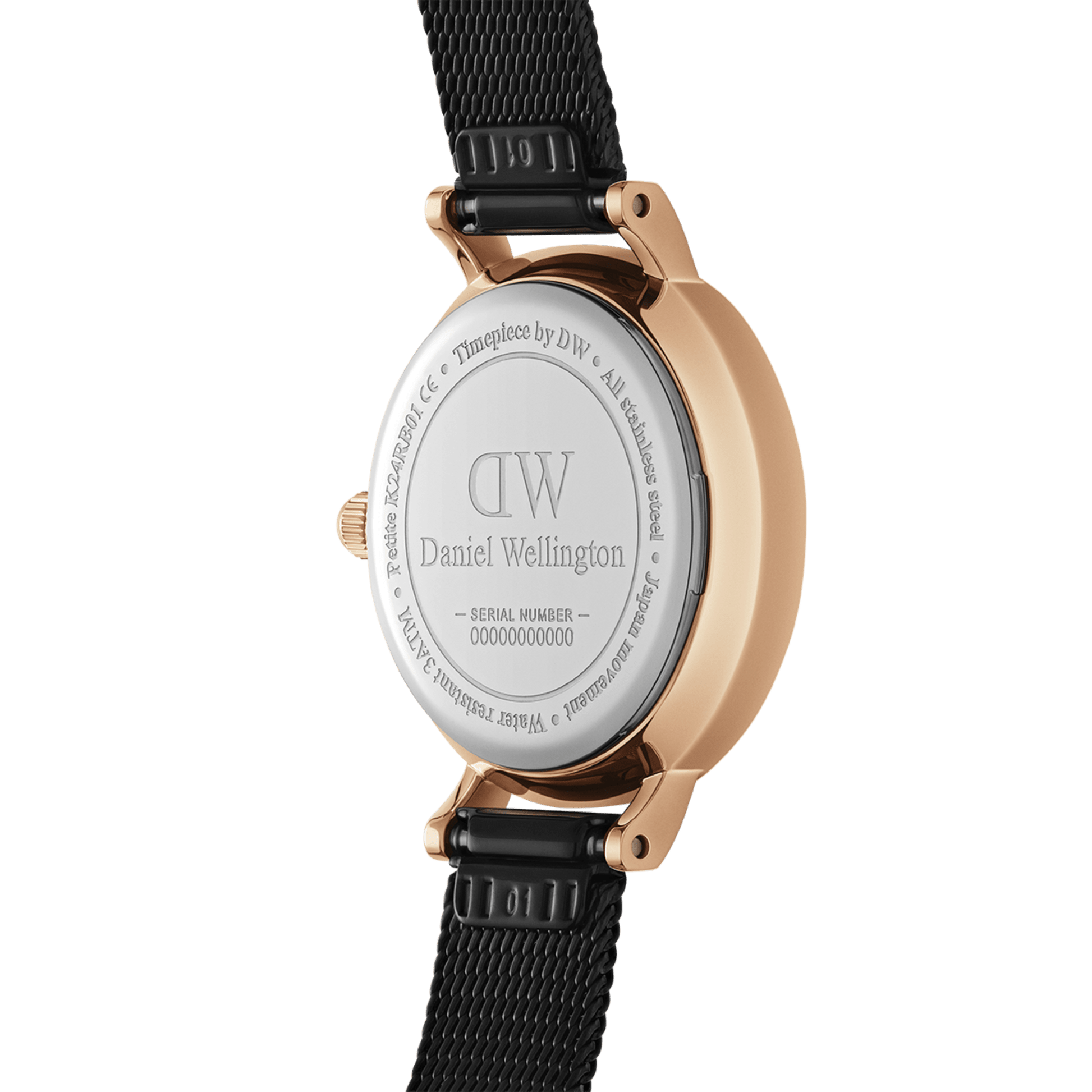  Shop Authentic Daniel Wellington Petite Reading White Dial Black Leather Strap Watch For Women - DW00100173 - Luxxuri