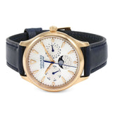  Shop Authentic Movado Heritage Celestograf White Mother of Pearl Dial Blue Leather Strap Watch For Women - 3650011 - Luxxuri