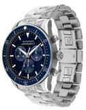  Shop Authentic Movado Heritage Calendoplan Chronograph Blue Dial Silver Steel Strap Watch For Men - 3650124 - Luxxuri