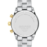  Shop Authentic Movado Heritage Calendoplan Chronograph Green Dial Two Tone Steel Strap Watch For Men - 3650167 - Luxxuri