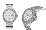  Shop Authentic Michael Kors Camille Silver Dial Silver Steel Strap Watch for Women - MK5634 - Luxxuri