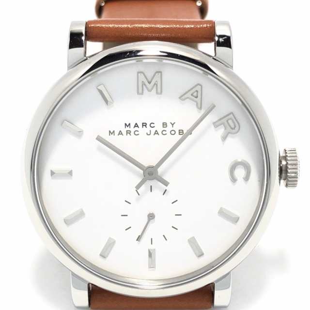  Shop Authentic Marc Jacobs Baker White Dial Brown Leather Strap Watch for Women - MBM1265 - Luxxuri