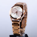  Shop Authentic Michael Kors Hartman Analog White Dial Rose Gold Steel Strap Watch For Women - MK3673 - Luxxuri