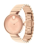  Shop Authentic Movado Edge Rose Gold Dial Rose Gold Steel Strap Watch for Women - 3680013 - Luxxuri