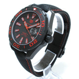  Shop Authentic Tag Heuer Aquaracer Caliber 5 Black Dial Black Nylon Strap Watch for Men - WAY208A.FC6381 - Luxxuri