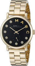  Shop Authentic Marc Jacobs Baker Dexter Black Dial Gold Steel Strap Watch for Women - MBM3421 - Luxxuri