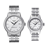  Shop Authentic Tissot T Classic Carson Automatic White Dial Silver Steel Strap Watch For Women - T085.207.11.011.00 - Luxxuri