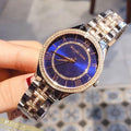  Shop Authentic Michael Kors Lauryn Quartz Blue Dial Two Tone Steel Strap Watch For Women - MK3929 - Luxxuri