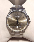  Shop Authentic Gucci G Timeless Quartz Brown Dial Silver Steel Strap Watch for Men - YA126317 - Luxxuri