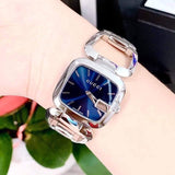  Shop Authentic Gucci G Gucci Blue Dial Silver Steel Strap Watch For Women - YA125405 - Luxxuri