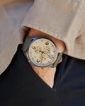  Shop Authentic Tissot T Sport Chrono XL Beige Dial Green Nylon Strap Watch for Men - T116.617.37.267.00 - Luxxuri