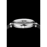  Shop Authentic Versace Palazzo Empire Black Dial Black Leather Strap Watch for Women - VCO060017 - Luxxuri