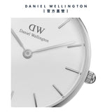  Shop Authentic Daniel Wellington Classic Petite Reading White Dial Black Leather Strap Watch For Women - DW00100185 - Luxxuri