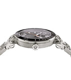  Shop Authentic Versace Greca Sport Quartz Black Dial Silver Steel Strap Watch For Men - VEZ300321 - Luxxuri