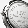 Shop Authentic Daniel Wellington Classy Sheffield White Dial Black Leather Strap Watch For Women - DW00100080 - Luxxuri