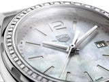 Shop Authentic Tag Heuer Formula 1 Diamonds Mother of Pearl White Dial Silver Steel Strap Watch for Women - WBJ141A.BA0664 - Luxxuri