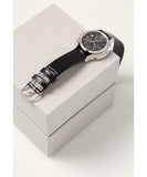  Shop Authentic Calvin Klein Skirt Chronograph Black Dial Black Leather Strap Watch for Men - K2U291C1 - Luxxuri