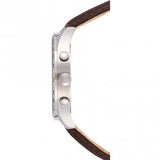  Shop Authentic Tommy Hilfiger Gavin Chronograph White Dial Brown Leather Strap Watch for Men - 1791467 - Luxxuri
