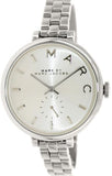  Shop Authentic Marc Jacobs Sally Silver Dial Silver Steel Strap Watch for Women - MBM3362 - Luxxuri