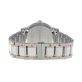  Shop Authentic Burberry The City White Dial Two Tone Steel Strap Watch for Women - BU9006 - Luxxuri