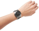 Shop Authentic Emporio Armani Lambda Classic Quartz Black Dial Black Leather Strap Watch For Men - AR11020 - Luxxuri