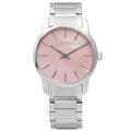  Shop Authentic Calvin Klein City Pink Mother of Pearl Dial Stainless Steel Strap Watch For Women - K2G2314E - Luxxuri