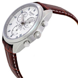  Shop Authentic Tissot PR 100 Chronograph Silver Dial Brown Leather Strap Watch for Men - T101.417.16.031.00 - Luxxuri