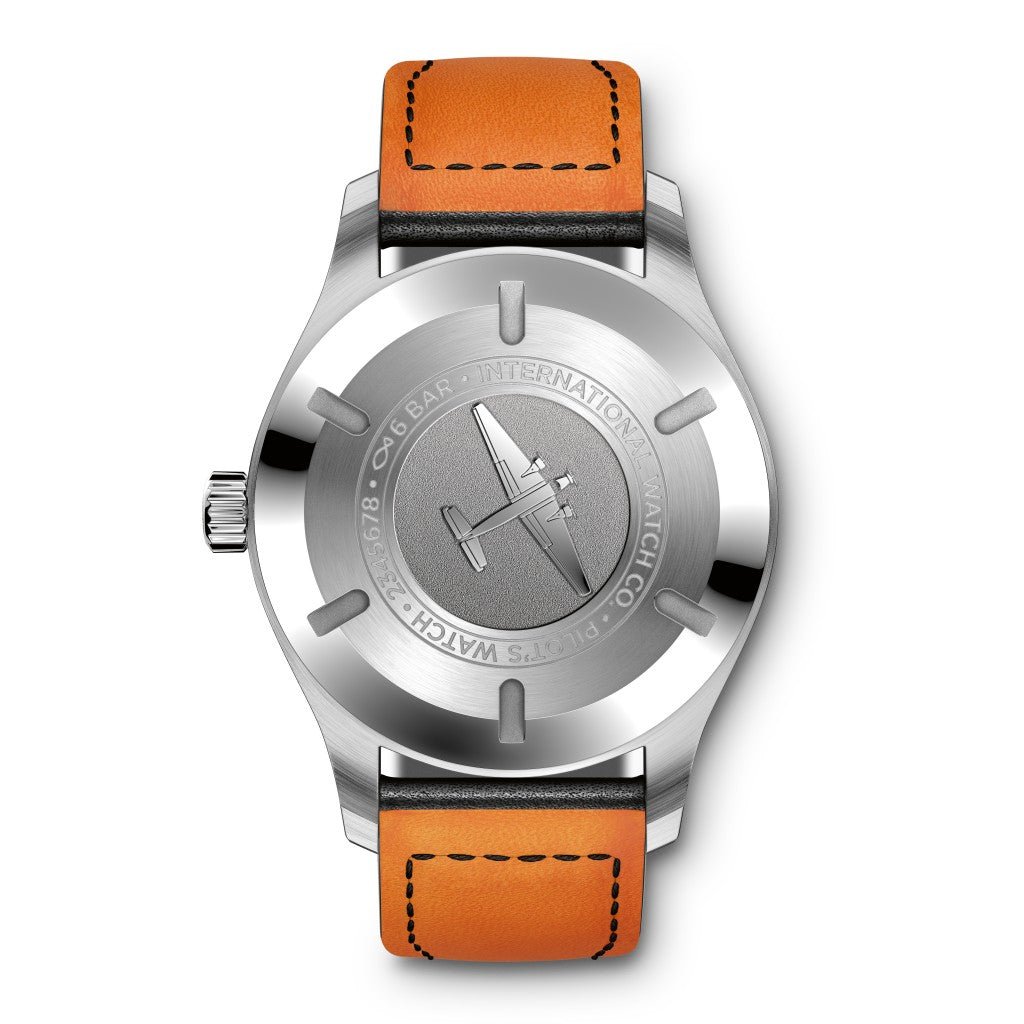  Shop Authentic IWC Pilot's Mark XVIII 40mm Black Dial Black Leather Strap Watch for Men - IW327001 - Luxxuri