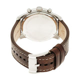  Shop Authentic Fossil Pilot Chronograph White Dial Brown Leather Strap Watch for Men - FS5146 - Luxxuri