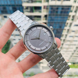  Shop Authentic Tissot Luxury Powermatic 80 Grey Dial Silver Steel Strap Watch for Men - T086.407.11.061.00 - Luxxuri