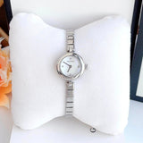  Shop Authentic Gucci Diamantissima Quartz Diamonds White Dial Silver Steel Strap Watch For Women - YA141503 - Luxxuri