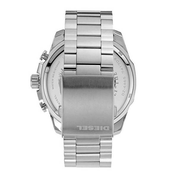  Shop Authentic Diesel Mega Chief Chronograph Blue Dial Silver Steel Strap Watch For Men - DZ4465 - Luxxuri