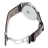  Shop Authentic Tissot T Classic Tradition Silver Dial Brown Leather Strap Watch For Men - T063.610.16.038.00 - Luxxuri